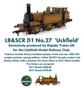 LB&SCR 0-4-2T Class D1 No. 27 ‘Uckfield’